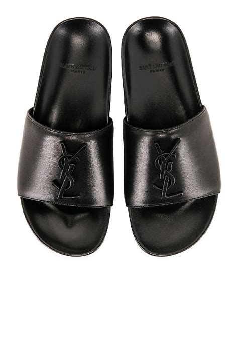 ysl womens slides|YSL joan slide.